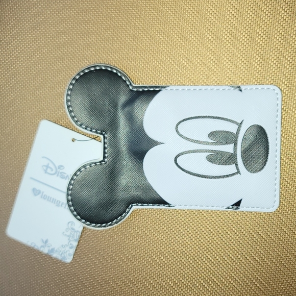 Disney Handbags - MICKEY MOUSE FACE LOUNGEFLY CARD HOLDER